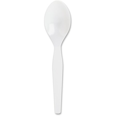 GENUINE JOE Heavyweight Disposable Spoons - White, 1000 Carton GJO30402